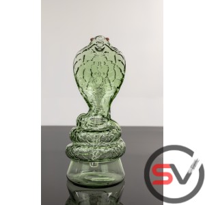 PRISMATIC COBRA GLASS WATER PIPE 6inch